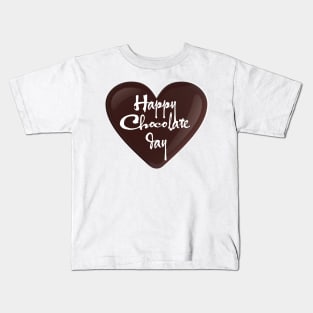 Happy chocolate day Kids T-Shirt